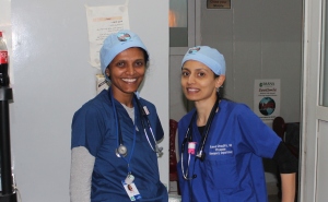 Dr. Patel and Dr. Chaudhry are still are smiles as the week comes to a close
